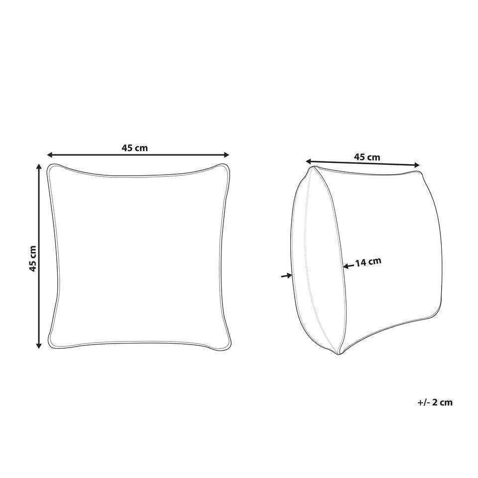Beliani Sierkussen RHOEO - Paars Katoen Beliani Sierkussen RHOEO - Paars Katoen -Beliani 1cdf83b26e174729bd5aaa1a5d11ddf8