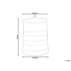 Beliani Mand SILOPI - Beige Katoen -Beliani 1e4ea97669b24f3e9f22afc0ee90379f