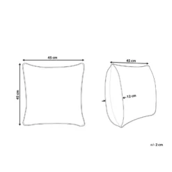 Beliani Sierkussen FANATE - Grijs Fluweel 2 Beliani Sierkussen FANATE - Grijs Fluweel -Beliani 2057c8bfe94b4c8babb8c6e3a6f27ba7 1