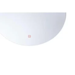 Beliani Badkamerspiegel CALLAC - Zilver Glas -Beliani 243237cd39974c9f890c720c6398cce1