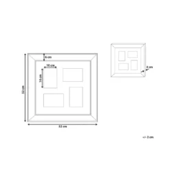 Beliani Fotolijst DABOLA - Koper Glas -Beliani 264ef74828b246649cc6e2fc895d14de