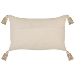 Beliani Sierkussen INCANA - Beige Katoen 3 Beliani Sierkussen INCANA - Beige Katoen -Beliani 2da60fcd6d9e443f8fd6be7f0f6c4e01