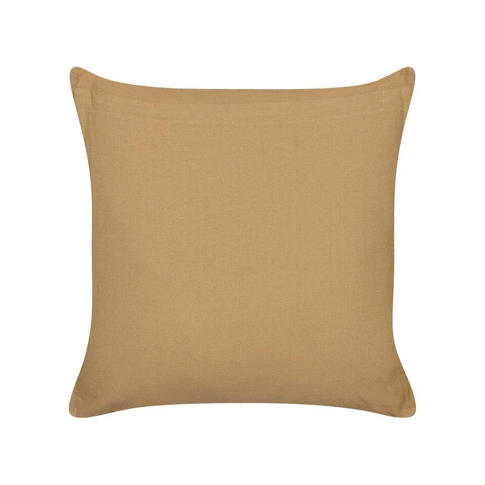 Beliani Sierkussen BANYAN - Beige Katoen Beliani Sierkussen BANYAN - Beige Katoen -Beliani 2e30e251c3934c63bf4b785460cfa37b