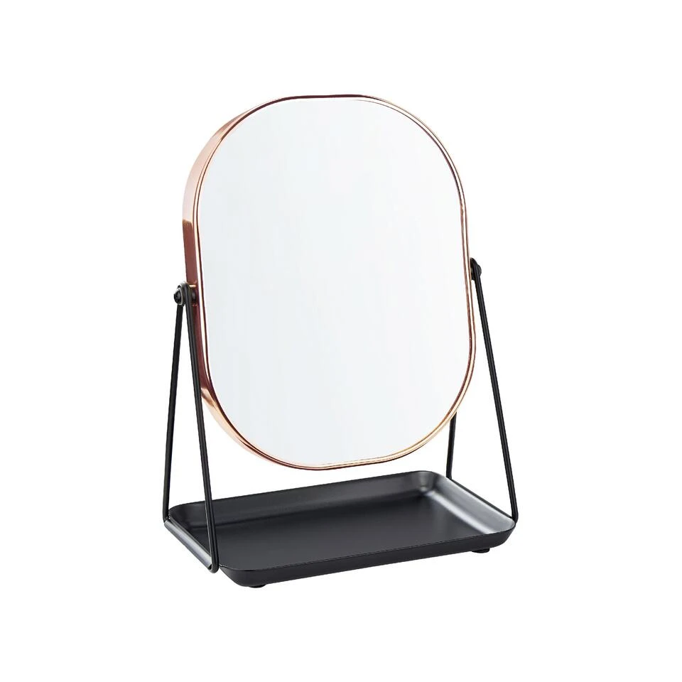 Beliani Make-up Spiegel CORREZE - Roségoud Metaal Beliani Make-up Spiegel CORREZE - Roségoud Metaal -Beliani 2e8d1b7ba6ae40889d88cd9382a6d866