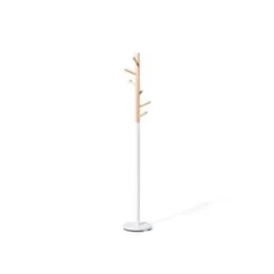 Beliani Kledingstandaard AUBUM - Wit Dennenhout -Beliani 2f45cb3c69b246ceb90c1017da94aac9