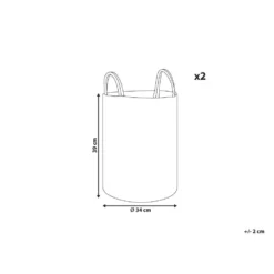 Beliani Mand SARYK - Zwart Katoen -Beliani 316e76b2914a465290a165f7274caf70 1