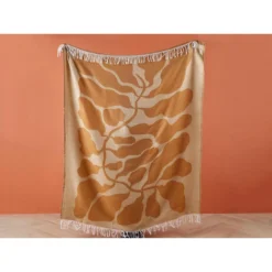 Beliani Plaid BANGRE - Oranje Acryl, Polyester 3 Beliani Plaid BANGRE - Oranje Acryl, Polyester -Beliani 32aa61a08ab84caba259271d340ca45e