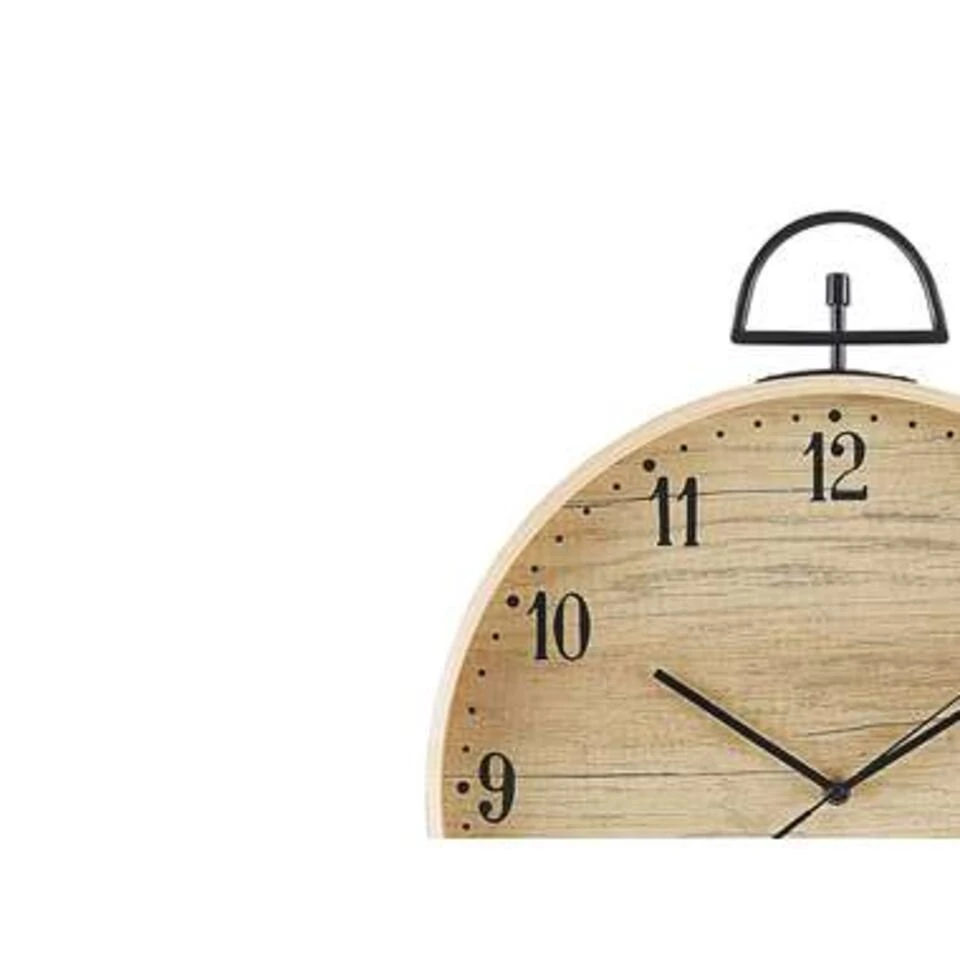 Beliani Wandklok OPFIKON - Lichte Houtkleur Mdf Beliani Wandklok OPFIKON - Lichte Houtkleur Mdf -Beliani 37b689d658144ce9b52d1fd8c5ed1844