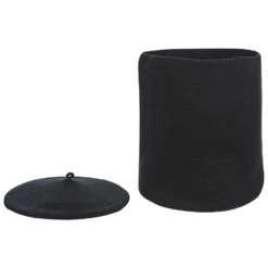 Beliani Mand SILOPI - Zwart Katoen -Beliani 3b33eca6b0da4f9bb58d0e4357eb8547