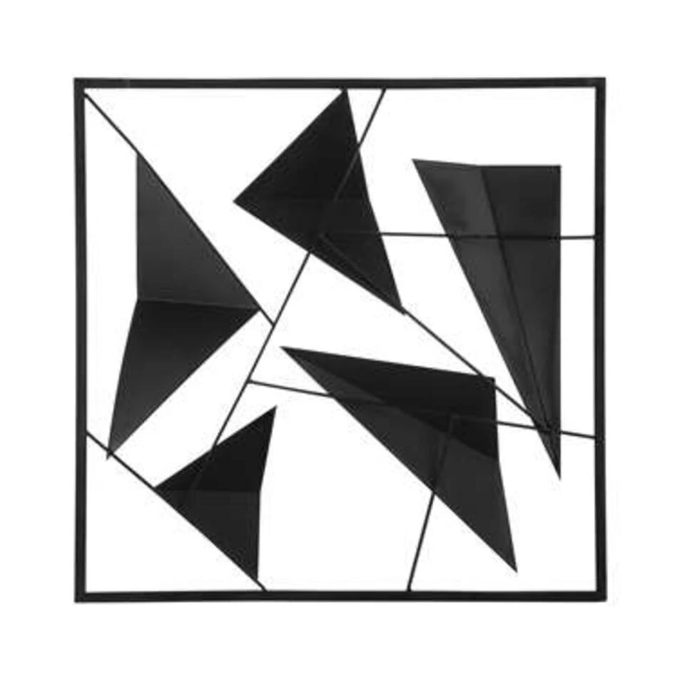 Beliani Wanddecoratie ZINC - Blauw Metaal Beliani Wanddecoratie ZINC - Blauw Metaal -Beliani 41da105d68e441449bde6e2633f87aa0