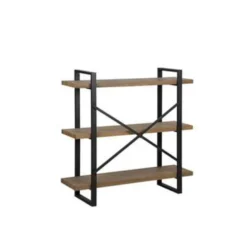 Beliani Boekenkast TIMBER - Donkere Houtkleur Mdf -Beliani 472aae69efe8408a8df863748f9b23ea