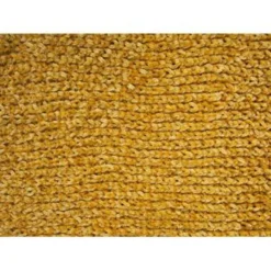 Beliani Plaid HAIFA - Geel Polyester -Beliani 489f9cf5578f44d98a7fdad44810994d