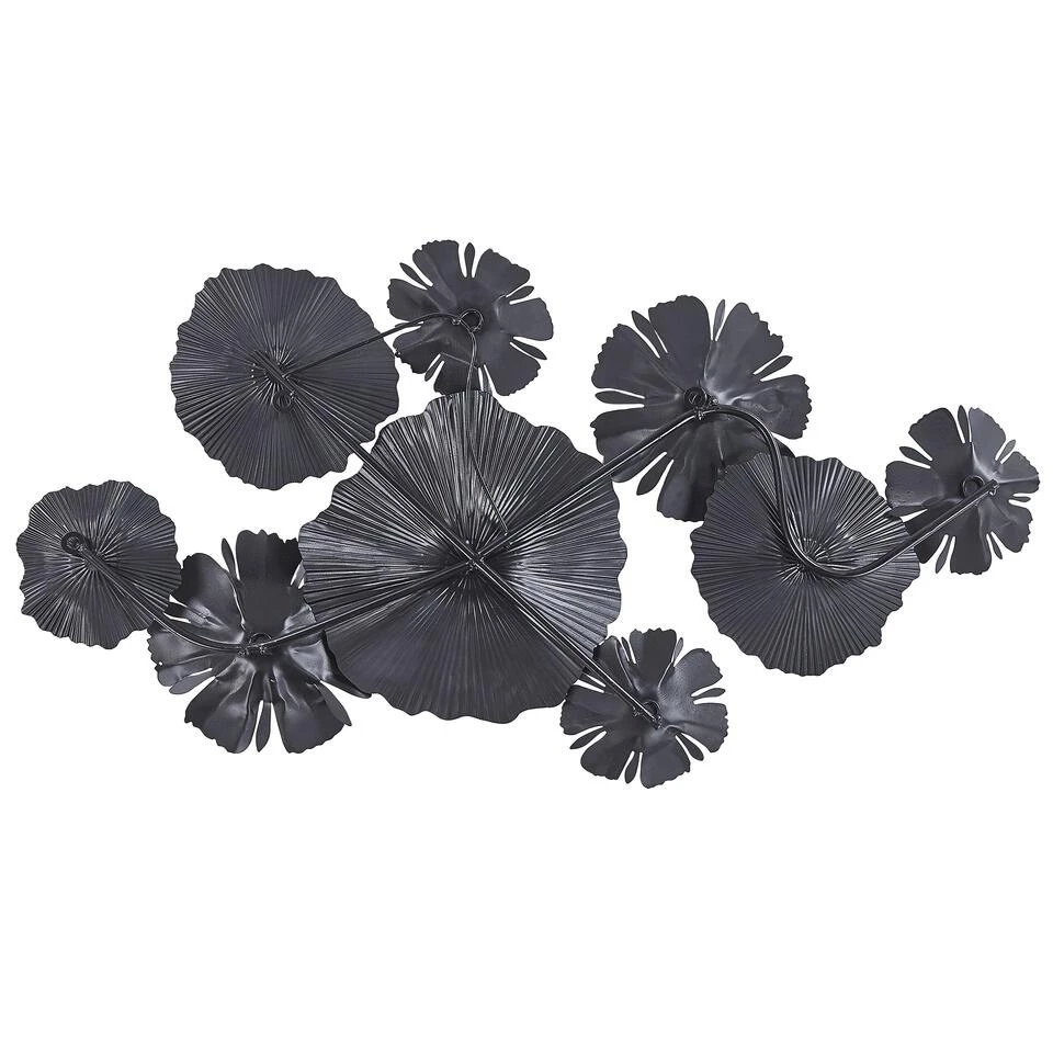 Beliani Wanddecoratie POTASSIUM - Grijs Ijzer Beliani Wanddecoratie POTASSIUM - Grijs Ijzer -Beliani 56817d01b31743f6802e7716fe8baf27