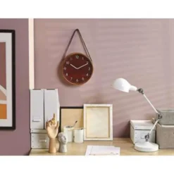 Beliani Wandklok RENENS - Donkere Houtkleur Mdf 2 Beliani Wandklok RENENS - Donkere Houtkleur Mdf -Beliani 57fa7f47f67d4d58a7962857dd33866a