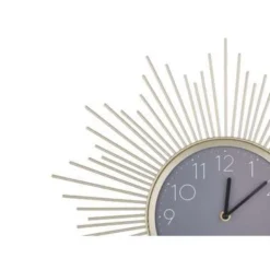 Beliani Wandklok SOLURA - Goud Ijzer 3 Beliani Wandklok SOLURA - Goud Ijzer -Beliani 585b86fd0bf746da9f6d59dc5ca12568