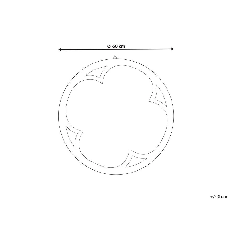 Beliani Decoratieve Spiegel MONCLOVA - Lichte Houtkleur Dennenhout Beliani Decoratieve Spiegel MONCLOVA - Lichte Houtkleur Dennenhout -Beliani 5a3f038bfa6948999efe3bfb1737128e