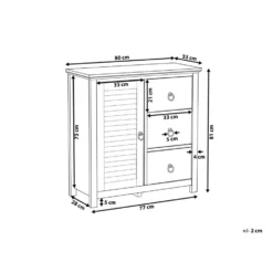 Beliani Sideboard KIRKLAND - Beige Mdf, Vezelplaat 3 Beliani Sideboard KIRKLAND - Beige Mdf, Vezelplaat -Beliani 5bcdb5f656824c9aa21949f0424837e8