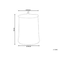 Beliani Mand SILOPI - Zwart Katoen -Beliani 5ef6b7bcddd241bea6ee063abe62ad4b