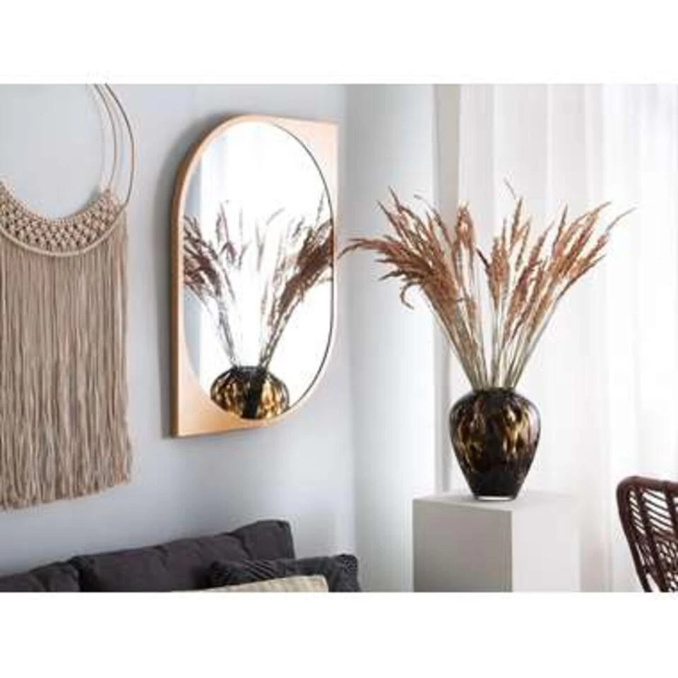Beliani Wandspiegel HIREL - Goud Metaal Beliani Wandspiegel HIREL - Goud Metaal -Beliani 67064051405e4b3e9f731b103cabb074
