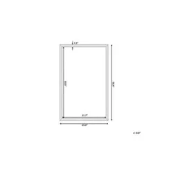 Beliani Wandspiegel MORLAIX - Zwart Synthetisch Materiaal 3 Beliani Wandspiegel MORLAIX - Zwart Synthetisch Materiaal -Beliani 6a58ec1009d84c9dac7b9ec0e53068dc