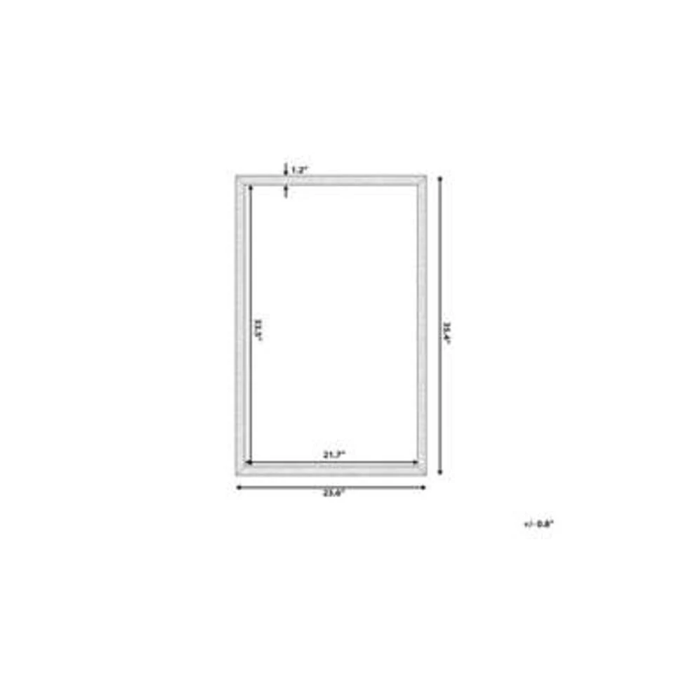 Beliani Wandspiegel MORLAIX - Zwart Synthetisch Materiaal Beliani Wandspiegel MORLAIX - Zwart Synthetisch Materiaal -Beliani 6a58ec1009d84c9dac7b9ec0e53068dc