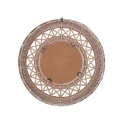 Beliani Wandspiegel CACOMA - Bruin Bamboehout 3 Beliani Wandspiegel CACOMA - Bruin Bamboehout -Beliani 6bdfc1de628a41b7abfe6a4941ed177d