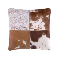 Beliani Sierkussen MARADY - Bruin Leer, Katoen 3 Beliani Sierkussen MARADY - Bruin Leer, Katoen -Beliani 72f8f51754204a57841d38131e7ffa51