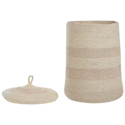 Beliani Mand SILOPI - Beige Katoen -Beliani 7621dd41ab8f43258df8d61fb10008e0