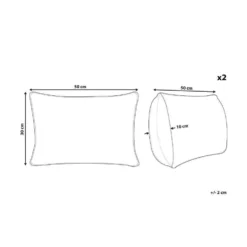 Beliani Sierkussen GOPI - Groen Jute 2 Beliani Sierkussen GOPI - Groen Jute -Beliani 779d637592e94e329542293ea362636c 2