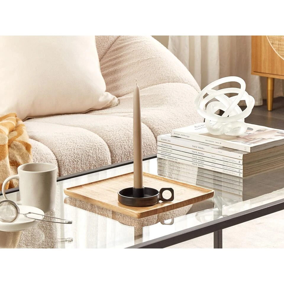 Beliani Kandelaar CHORIO - Zwart Ijzer Beliani Kandelaar CHORIO - Zwart Ijzer -Beliani 7a7fd4856870463aa3dccb9d2c0e3c78