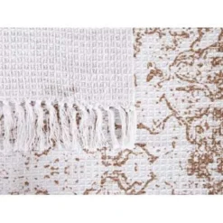 Beliani Plaid PAZARYERI - Beige Katoen 2 Beliani Plaid PAZARYERI - Beige Katoen -Beliani 7d9ec159f6454380a6fcc1b8c57347c1