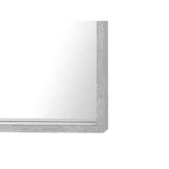 Beliani Wandspiegel BRIGNOLES - Grijs Synthetisch Materiaal -Beliani 7fe09ffd8f1d4aa1a2b54594cc305f61