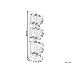Beliani AYAPAL - Zwart Metaal 2 Beliani AYAPAL - Zwart Metaal -Beliani 8079403b521f45bda8ba2c5141994712