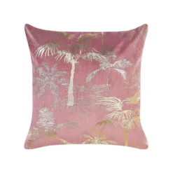 Beliani Sierkussen CARANDAY - Roze Fluweel 3 Beliani Sierkussen CARANDAY - Roze Fluweel -Beliani 80dc7b2204d547928704717658da5d4c