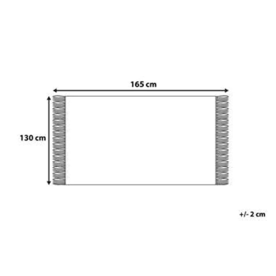 Beliani Plaid PAZARYERI - Beige Katoen Beliani Plaid PAZARYERI - Beige Katoen -Beliani 8522d4f1d5e846c6ba815e37565323ad