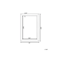 Beliani Wandspiegel BUBRY - Zilver Synthetisch Materiaal -Beliani 860d3a3b6c81421e9b0f56b174078d5e