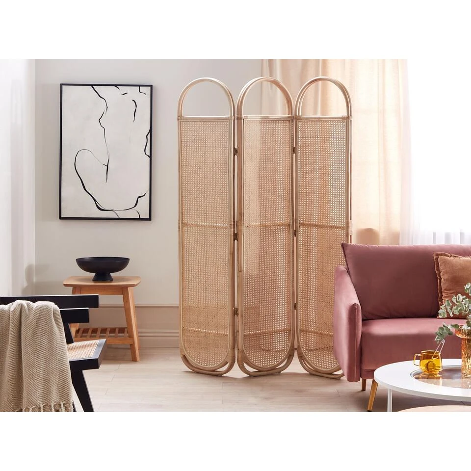 Beliani Kamerscherm CORTONA - Natuurlijk Rotan Beliani Kamerscherm CORTONA - Natuurlijk Rotan -Beliani 86645718d57f45c9b5fbf8a65eba7bfc