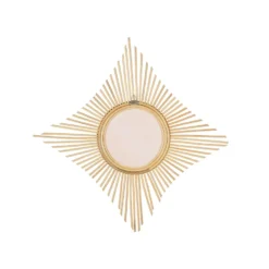 Beliani Wandspiegel MAJENE - Beige Rotan -Beliani 9572dbc107484556b3ab5f7fc5d41d42