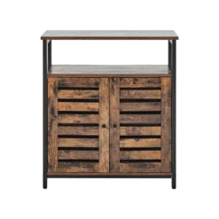 Beliani Sideboard VILSECK - Donkere Houtkleur Vezelplaat 3 Beliani Sideboard VILSECK - Donkere Houtkleur Vezelplaat -Beliani 9654e0b9992841dfbd221eeecace3327