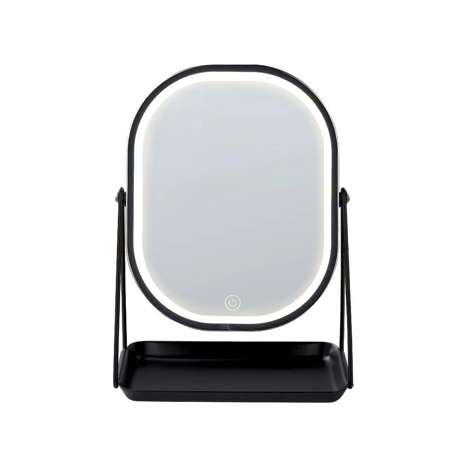 Beliani Make-up Spiegel DORDOGNE - Zilver Metaal Beliani Make-up Spiegel DORDOGNE - Zilver Metaal -Beliani 97b67b3150a8436e8d15fa71eaee5eec