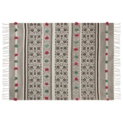 Beliani Plaid CHINSURAH - Bruin Katoen -Beliani 9a7a3bfdbae342c18e95c575d0143f8b