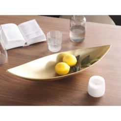 Beliani Decoratieve Schaal ISNIT - Goud Aluminium 3 Beliani Decoratieve Schaal ISNIT - Goud Aluminium -Beliani 9b8872c96e644137bfd6a9fc15e518b4