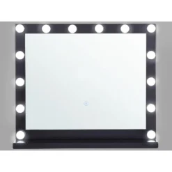 Beliani Make-up Spiegel BEAUVOIR - Zwart Ijzer 3 Beliani Make-up Spiegel BEAUVOIR - Zwart Ijzer -Beliani 9cbf52628d094da3a7a88f695de05c2b