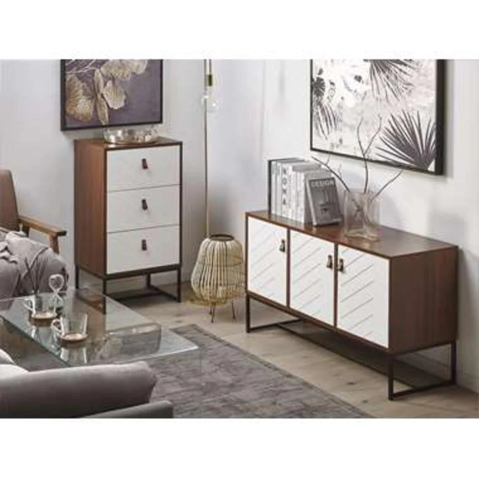 Beliani Sideboard NUEVA - Donkere Houtkleur Mdf Beliani Sideboard NUEVA - Donkere Houtkleur Mdf -Beliani a04da701ec6e4149be94ab0276119fe8