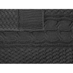 Beliani Plaid FETHIYE - Grijs Katoen -Beliani a3b1dccc56cf49cf8d1bd2a624a14f24