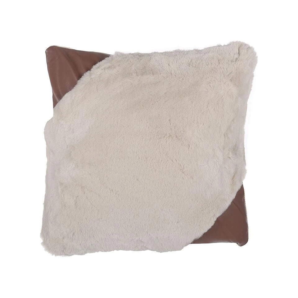 Beliani Sierkussen EHNAR - Beige Nepbont Beliani Sierkussen EHNAR - Beige Nepbont -Beliani a7c896ec5cdb48afbd03ad9852e9cad6