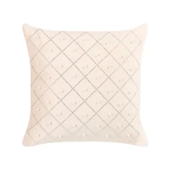 Beliani Sierkussen YARROW - Beige Fluweel -Beliani ab5dda2263ae41cd86a6f3b65d3cca3d
