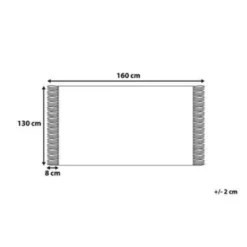 Beliani Plaid TANGIER - Zwart Katoen 3 Beliani Plaid TANGIER - Zwart Katoen -Beliani ac386c24dba640eab2f96d778f28172d 1