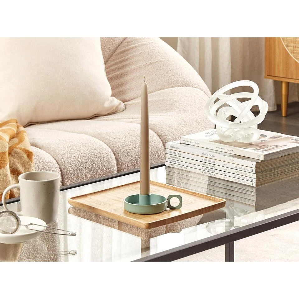 Beliani Kandelaar CHORIO - Groen Ijzer Beliani Kandelaar CHORIO - Groen Ijzer -Beliani b870004bdcc343d78cad959a5ad0bdf7