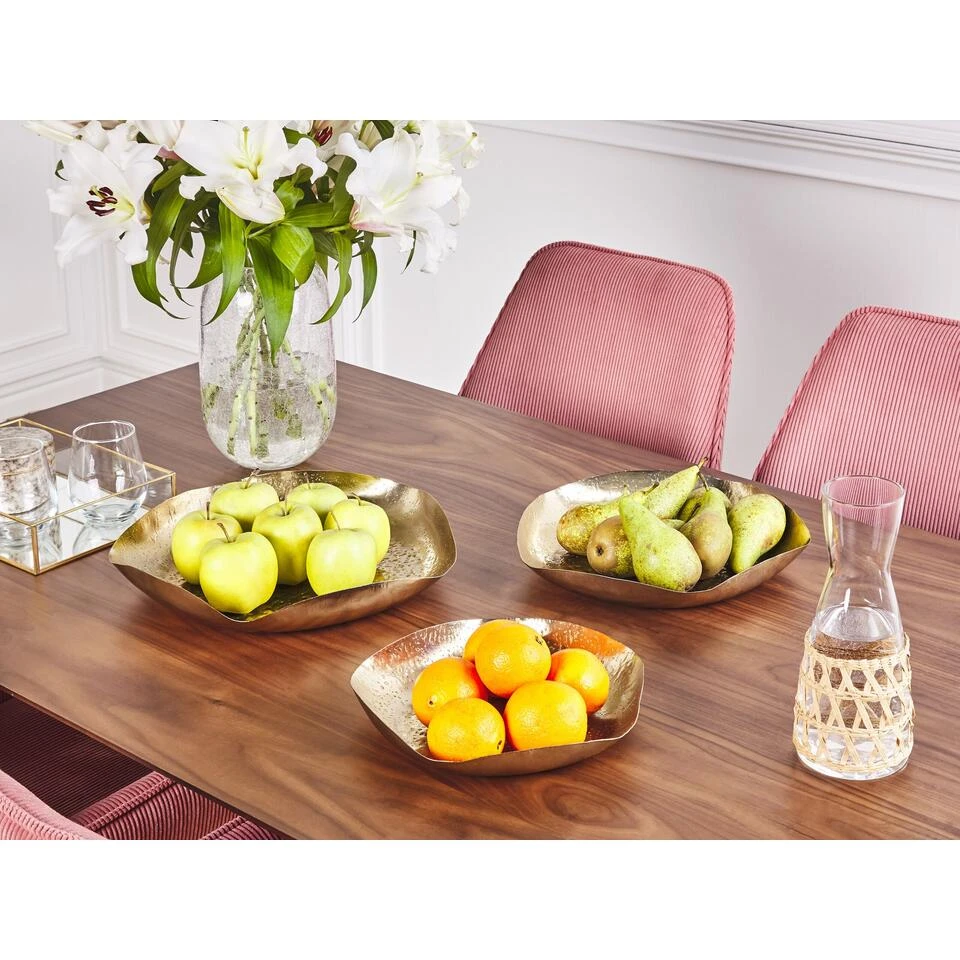 Beliani Decoratieve Schaal UJUNG - Goud Ijzer Beliani Decoratieve Schaal UJUNG - Goud Ijzer -Beliani b917e579cb9843a7ba72d6a3cef57ab7